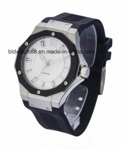 Custom Man Luxury Sport Wrist Watch with Swiss Movement